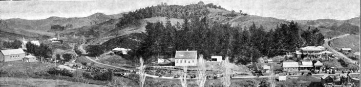 PHS 0971 Puhoi View Village Montage – repaired 1913